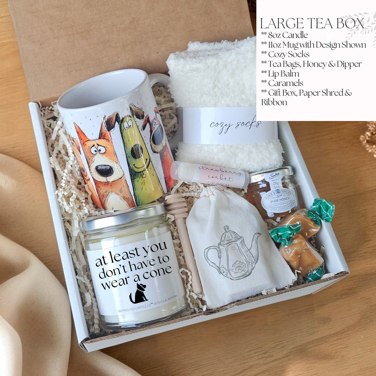Funny Get Well Cozy Gift Box - At Least You Don&
