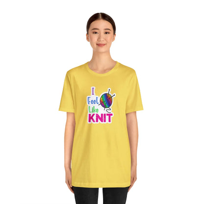 I Feel Like Knit T-Shirt