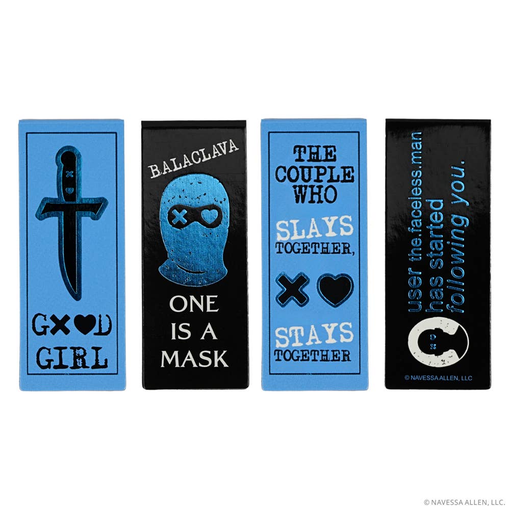Official Lights Out Magnetic Bookmark Set | Navessa Allen (4-Pack)