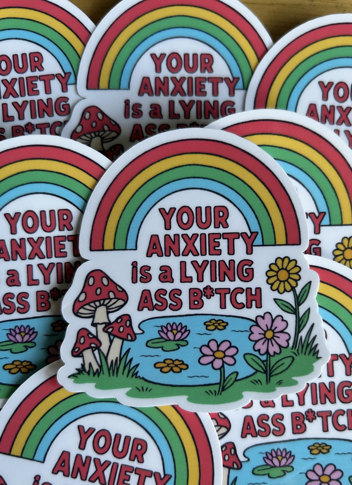 Sticker Bundle "Mentally Doing My Best"