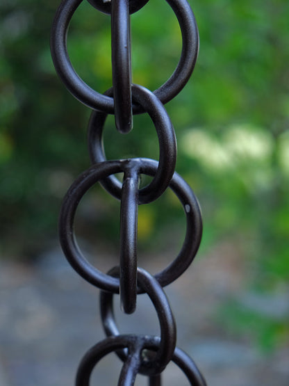 Powder Coated Bronze Aluminum Double Loops Link Chain 
