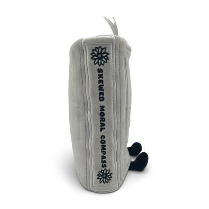 I Like My Main Characters Morally Grey Book Plush | Bookish Reader Gift