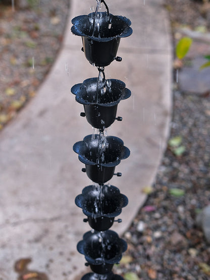 Black Flower Cup 3149-BLK