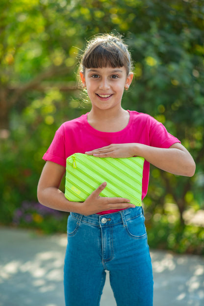 ZIPIT Candy Pencil Case, Glow in The Dark Pouches