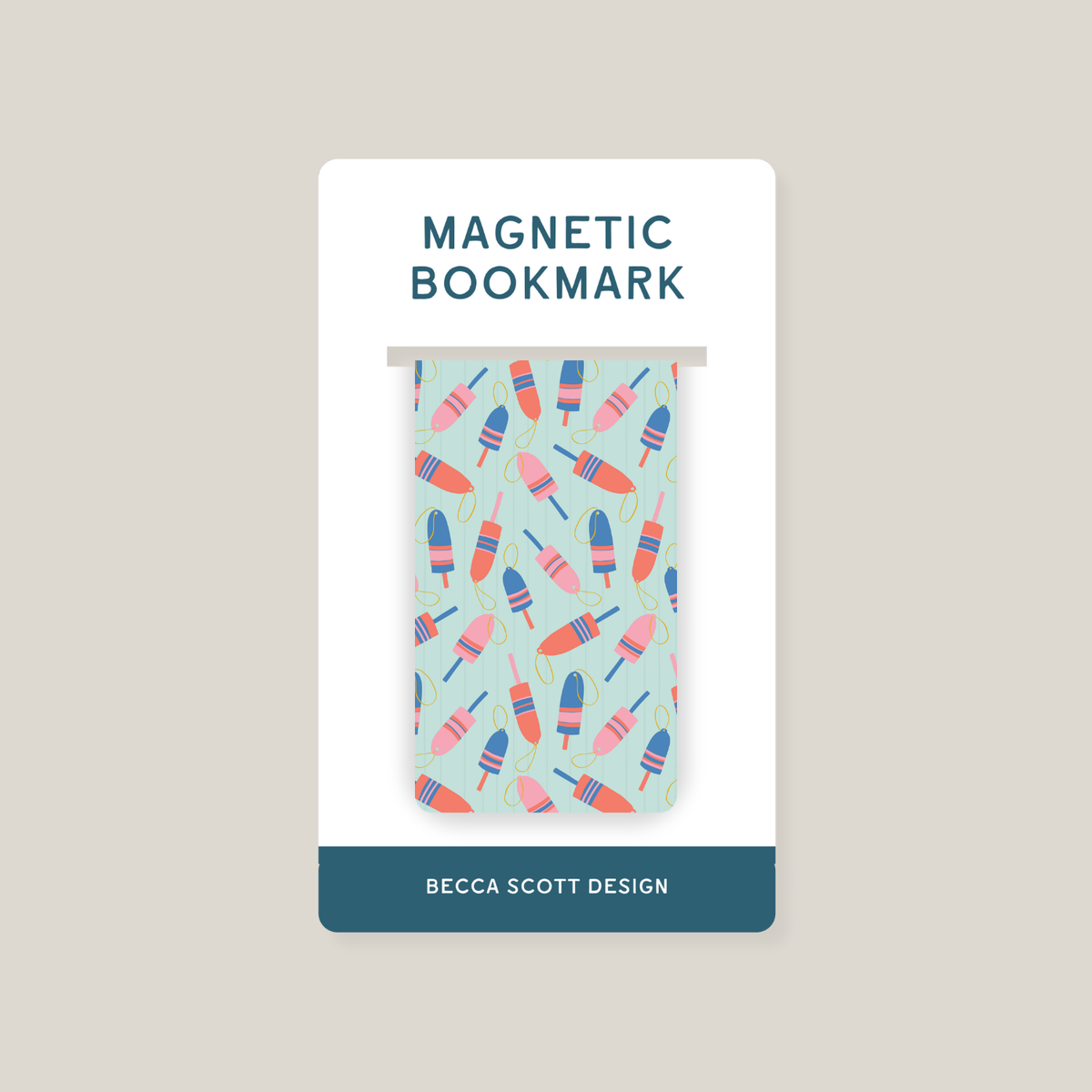 Oh Buoy! Magnetic Bookmark