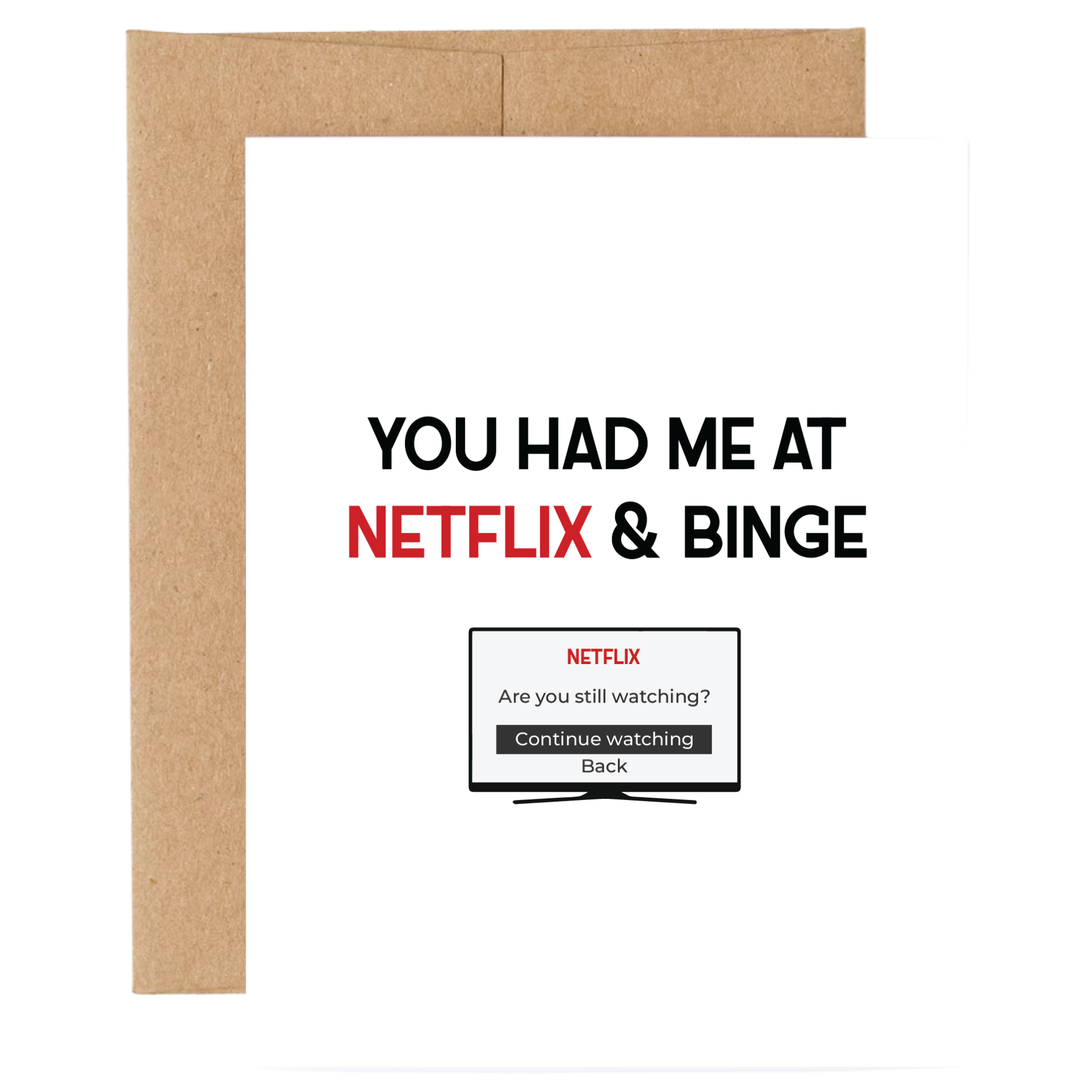 Netflix &amp; Binge Love Card