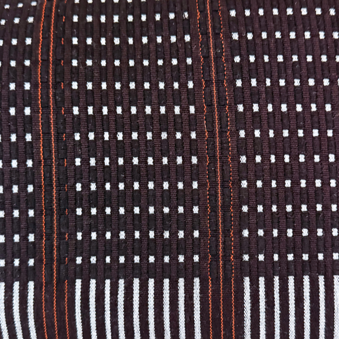Huipil &amp; Hemp Throw Pillow Cover