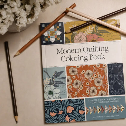 Modern Quilting Coloring Book