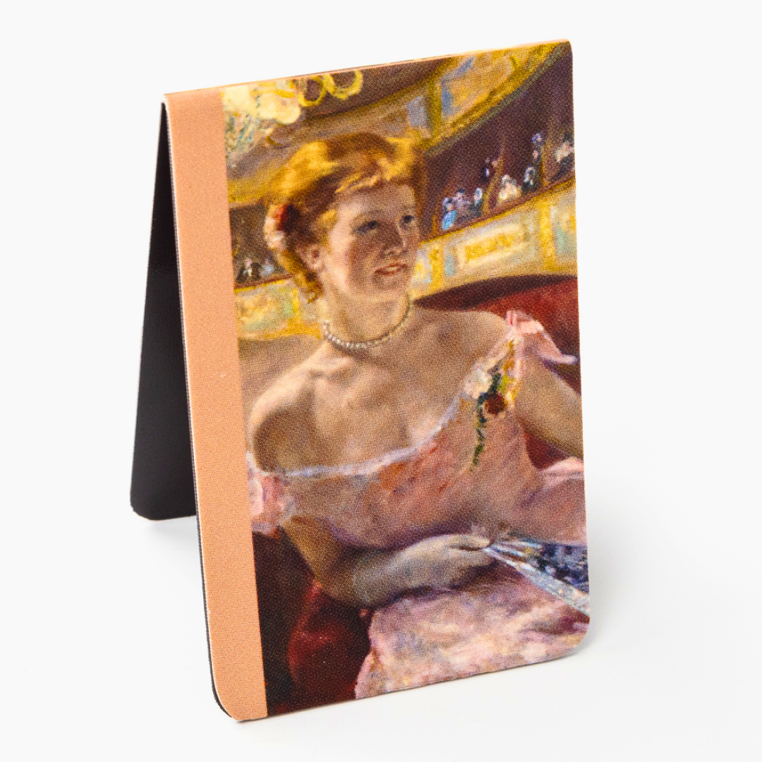Mary Cassatt Magnetic Bookmark — Woman with a Pearl Necklace