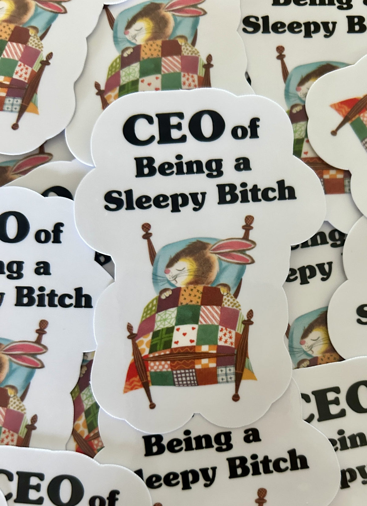 "CEO of Being a Sleepy Bitch"