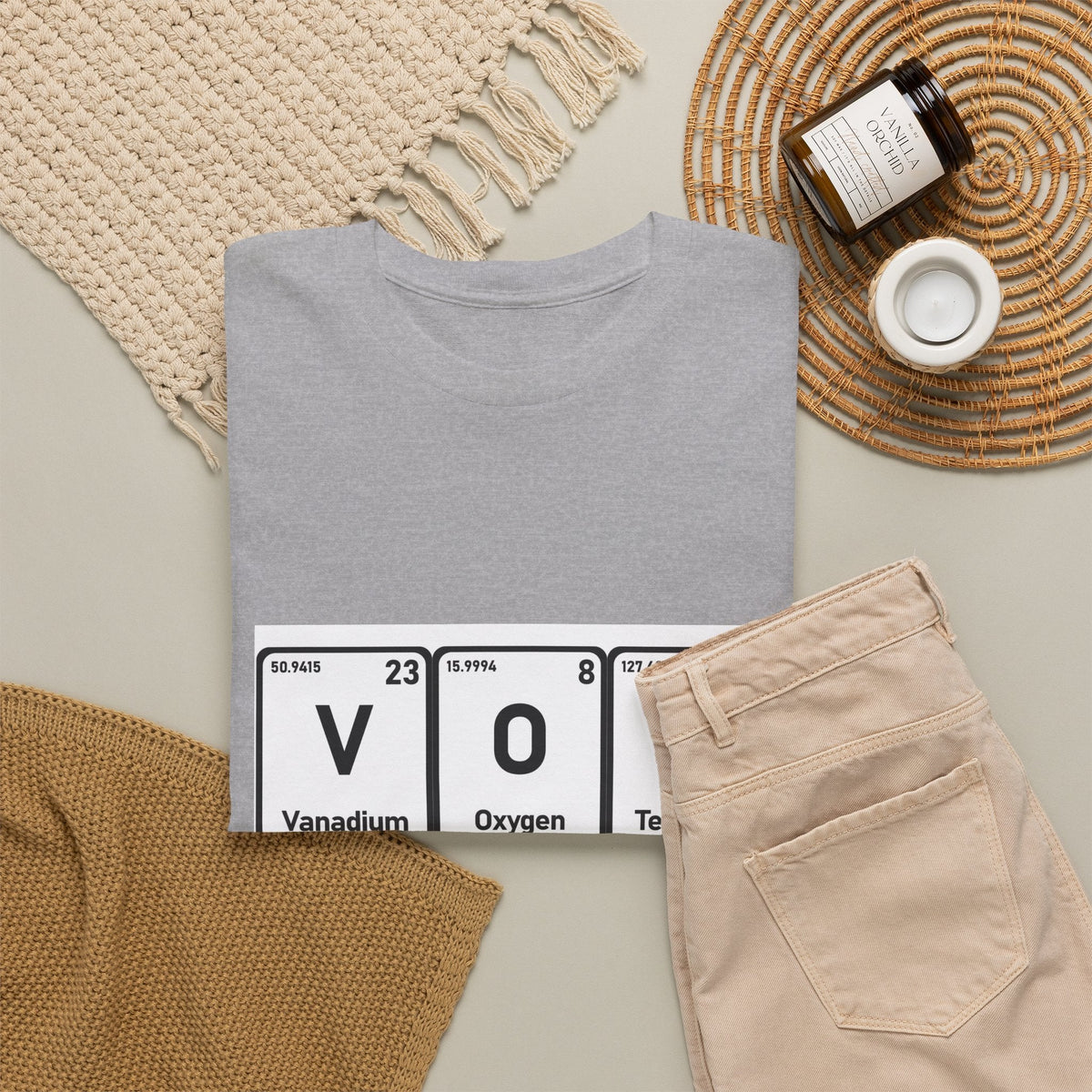 Vote T-Shirt – "The Element of Change" Periodic Table Design