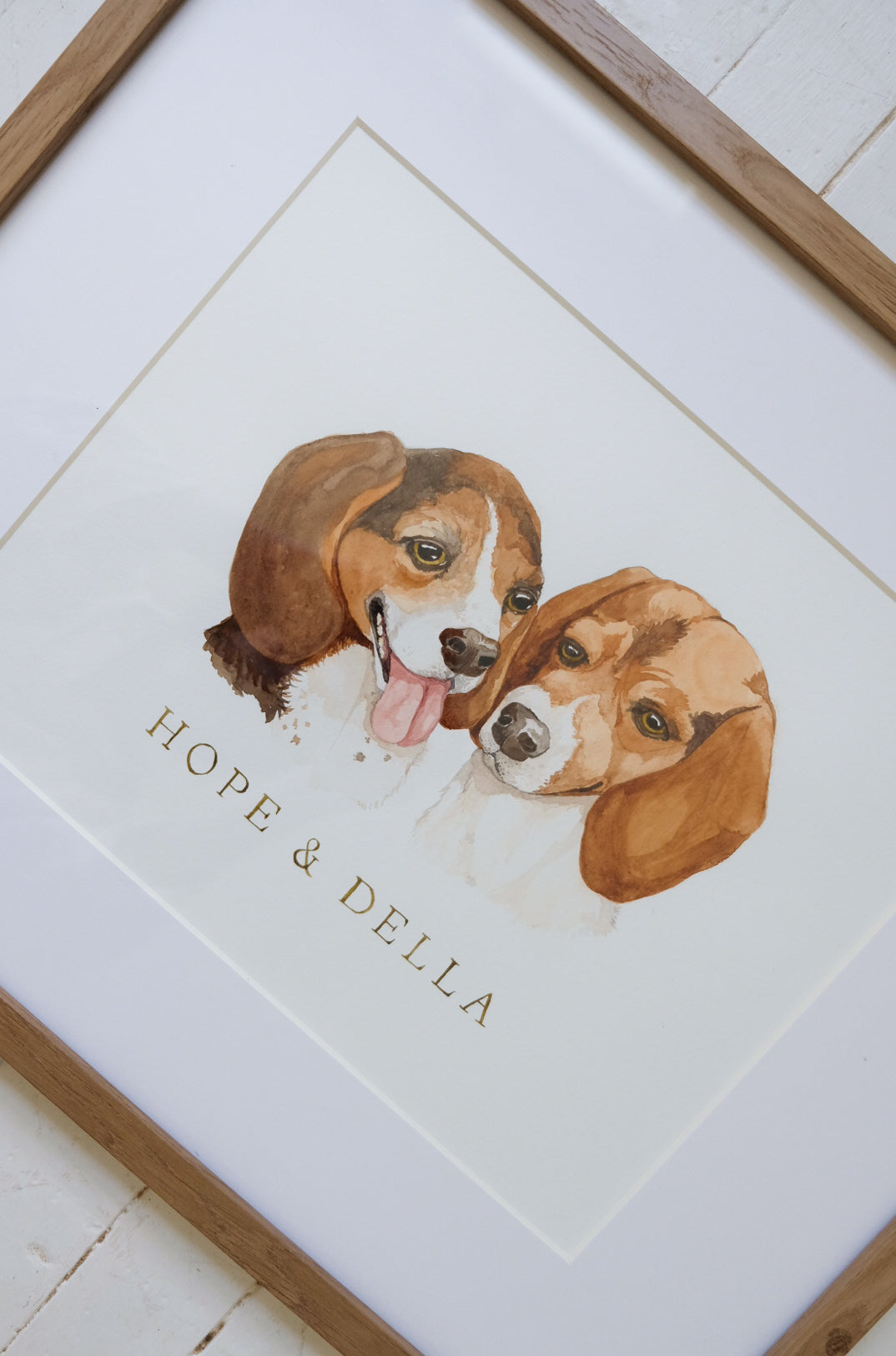 Custom Hand-painted Pet Portrait