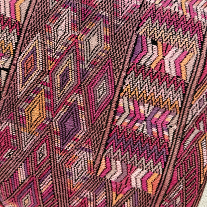 Huipil &amp; Hemp Throw Pillow Cover
