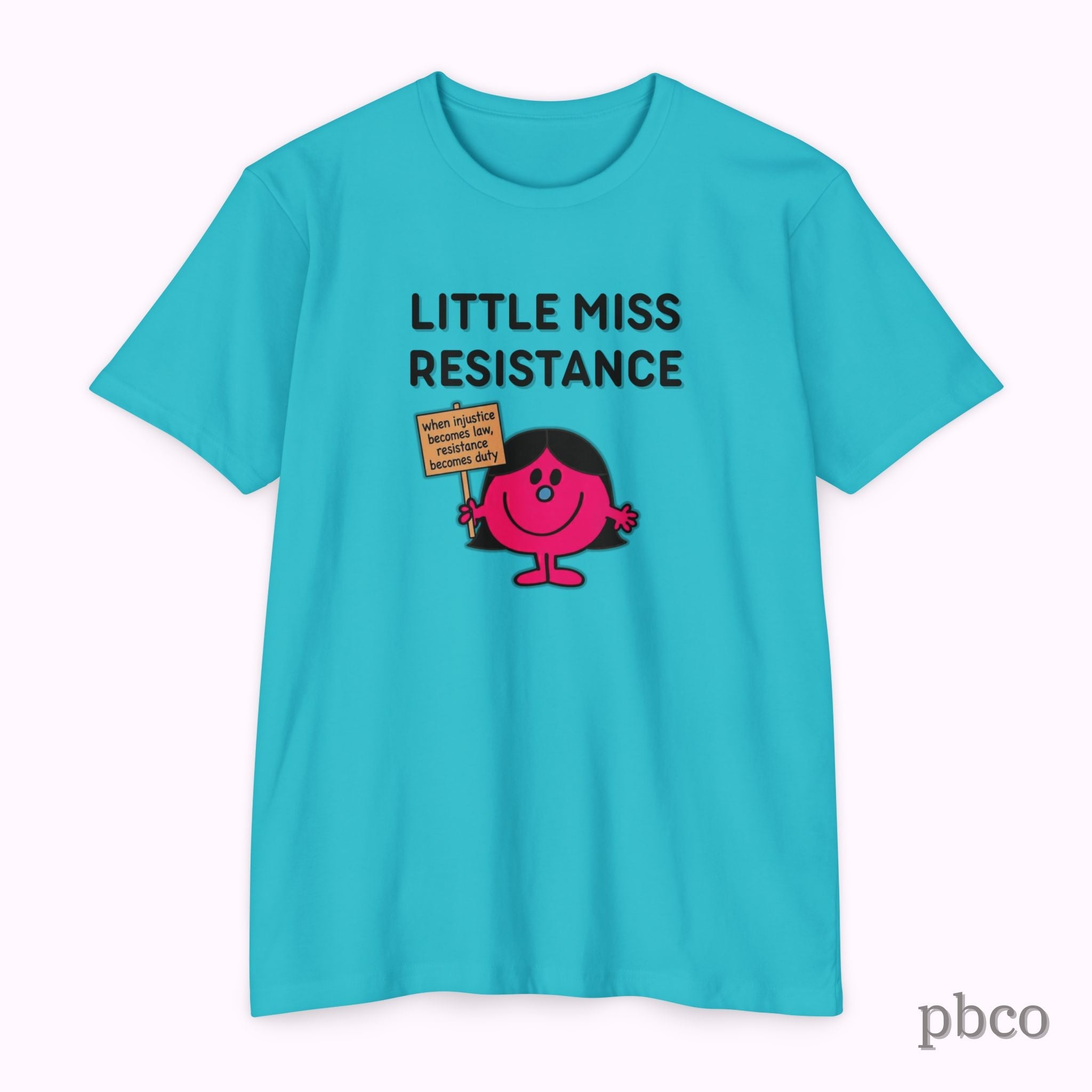 Little Miss Resistance T-Shirt — Feminist Protest Graphic Tee