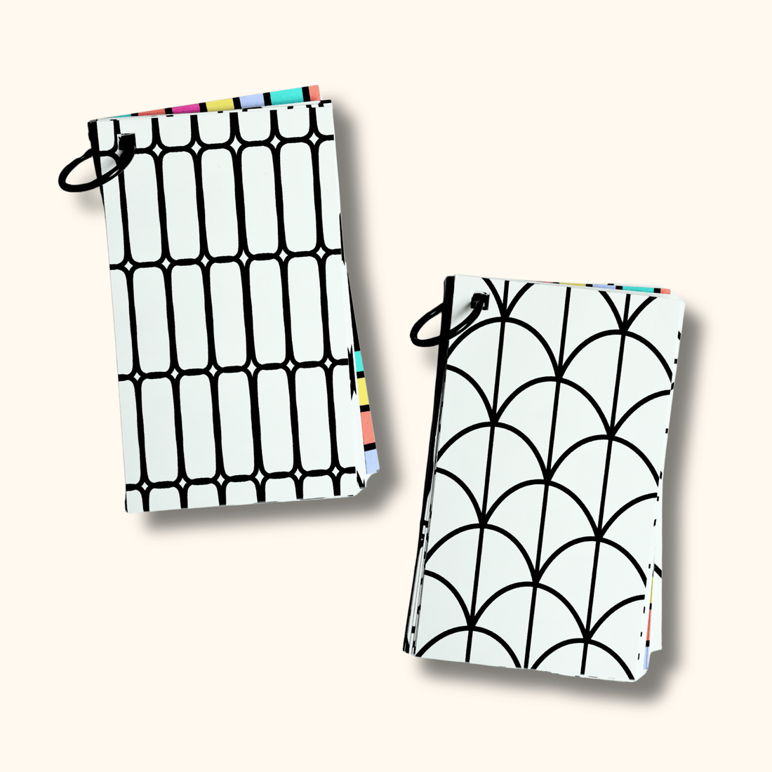 Mini Menty B, Tiny Portable Coloring Book, Pocket Pages to Color for Anxiety