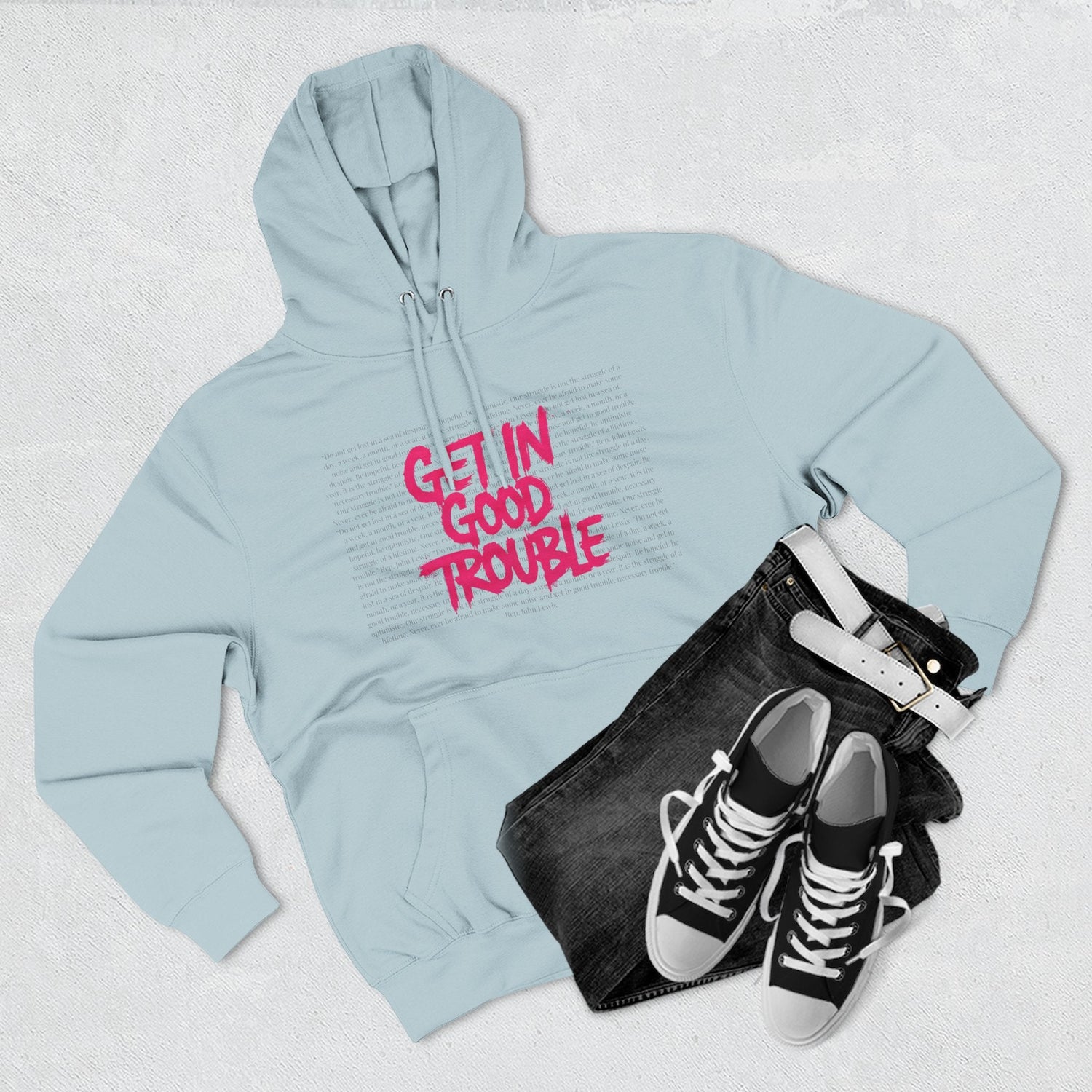 Get In Good Trouble Unisex Hoodie