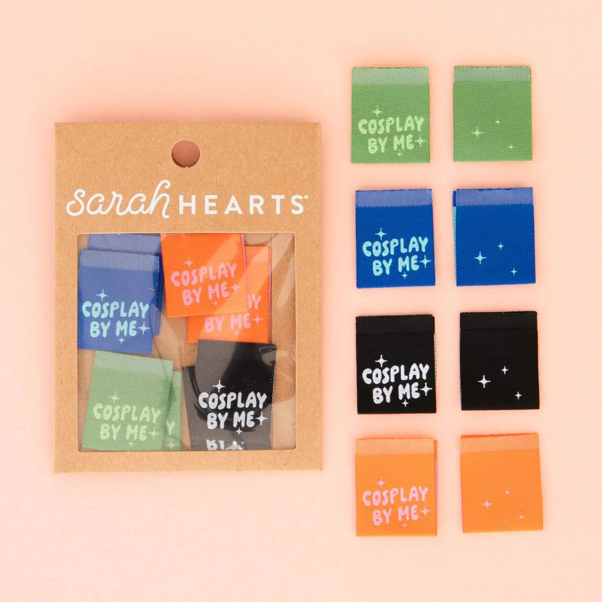 Cosplay Multipack Labels - Sewing Woven Quilt and Garment Labels