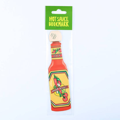 Hot Sauce Bookmark | Die-Cut Spicy Romance Bookmark
