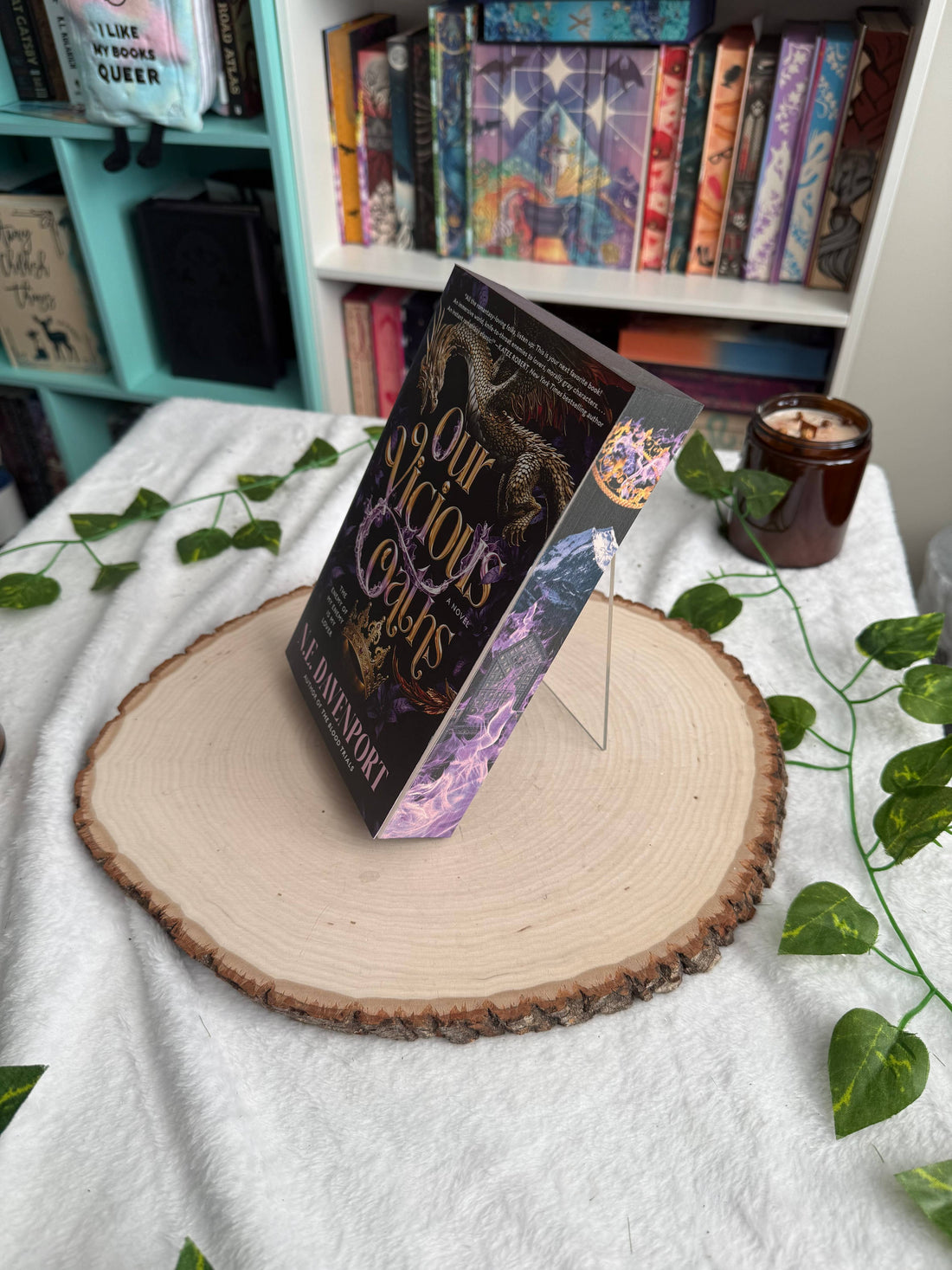 Our Vicious Oaths | Custom Painted Edges