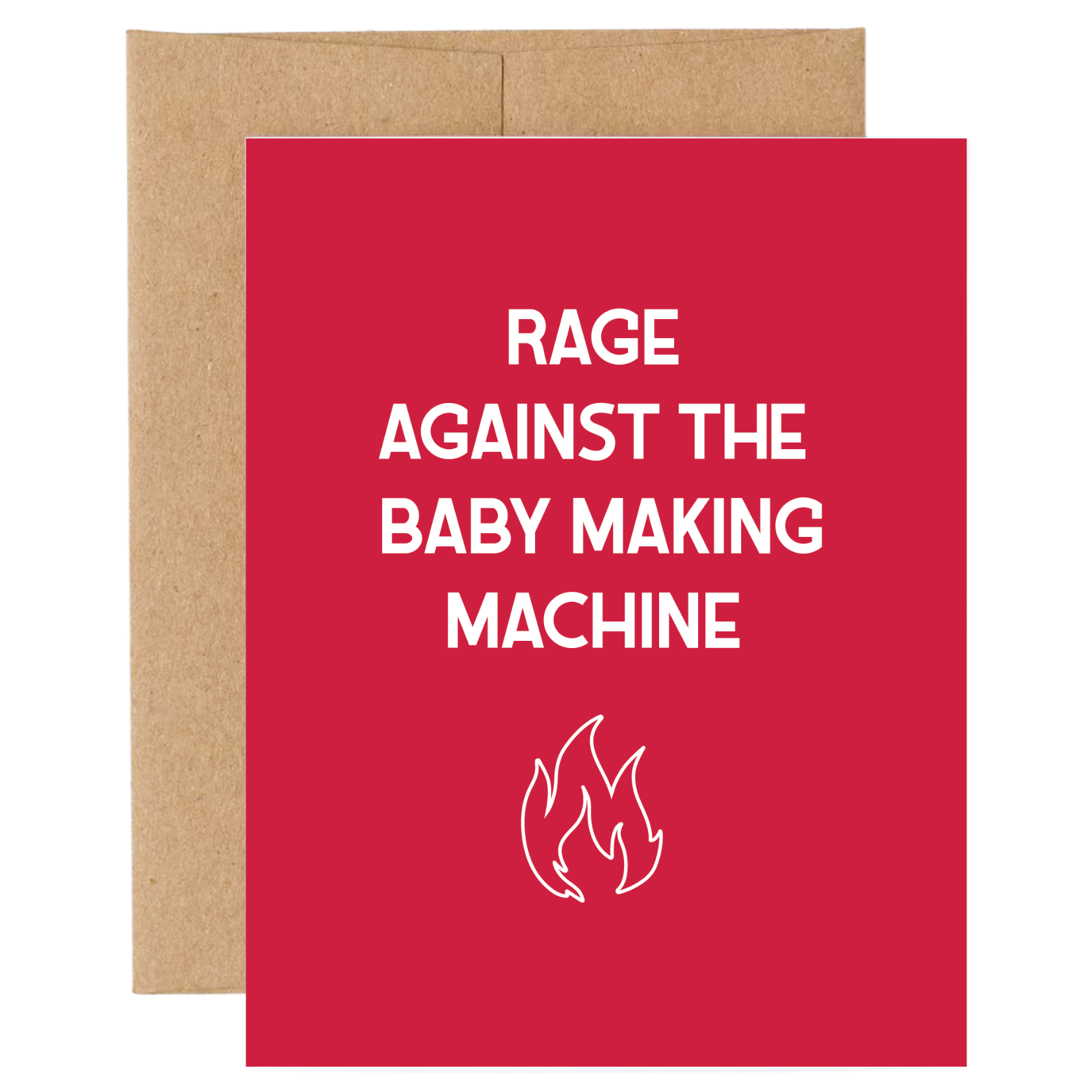 Rage Against Infertility Card