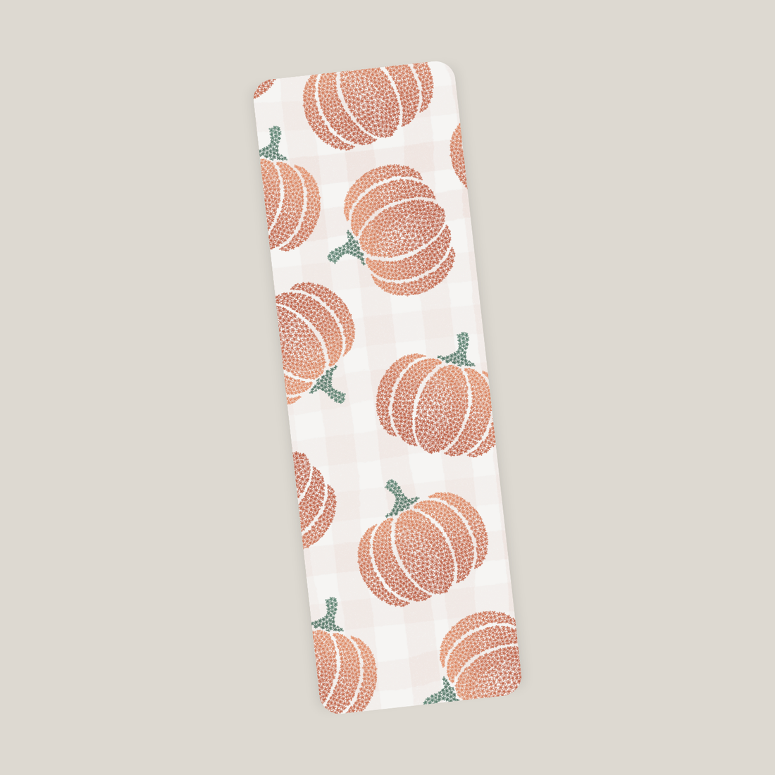 Pumpkin Print Bookmark