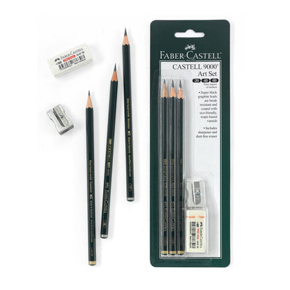 Castell 9000 Graphite Pencils, Art Set