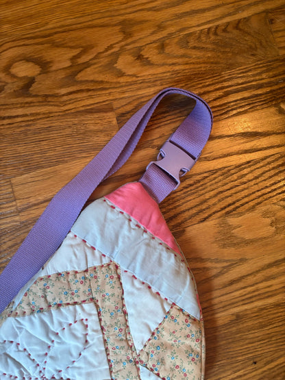 Quilted crossbody bag