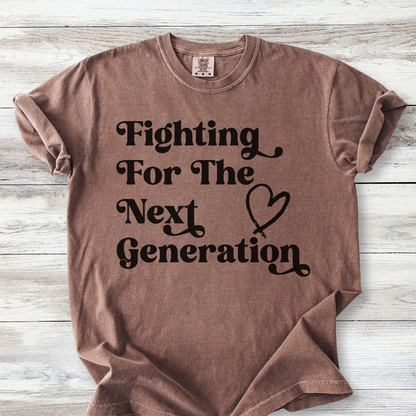 Progressive Activist Tee, Political Resistance Tshirt, Fighting for the Next Generation