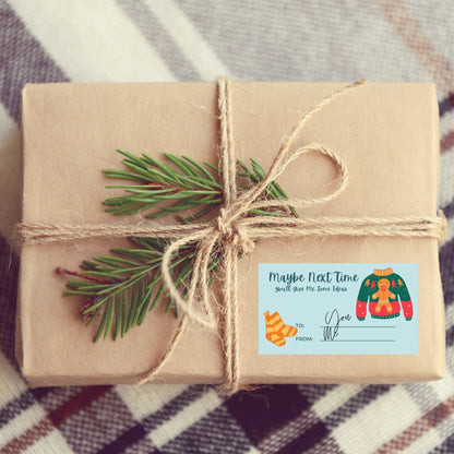 Printable Christmas Present Gift Tags Funny Inappropriate Snarky PDF