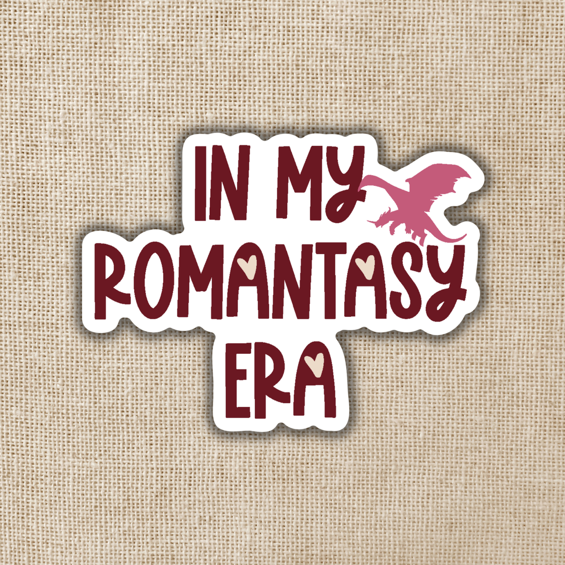 Sticker with &