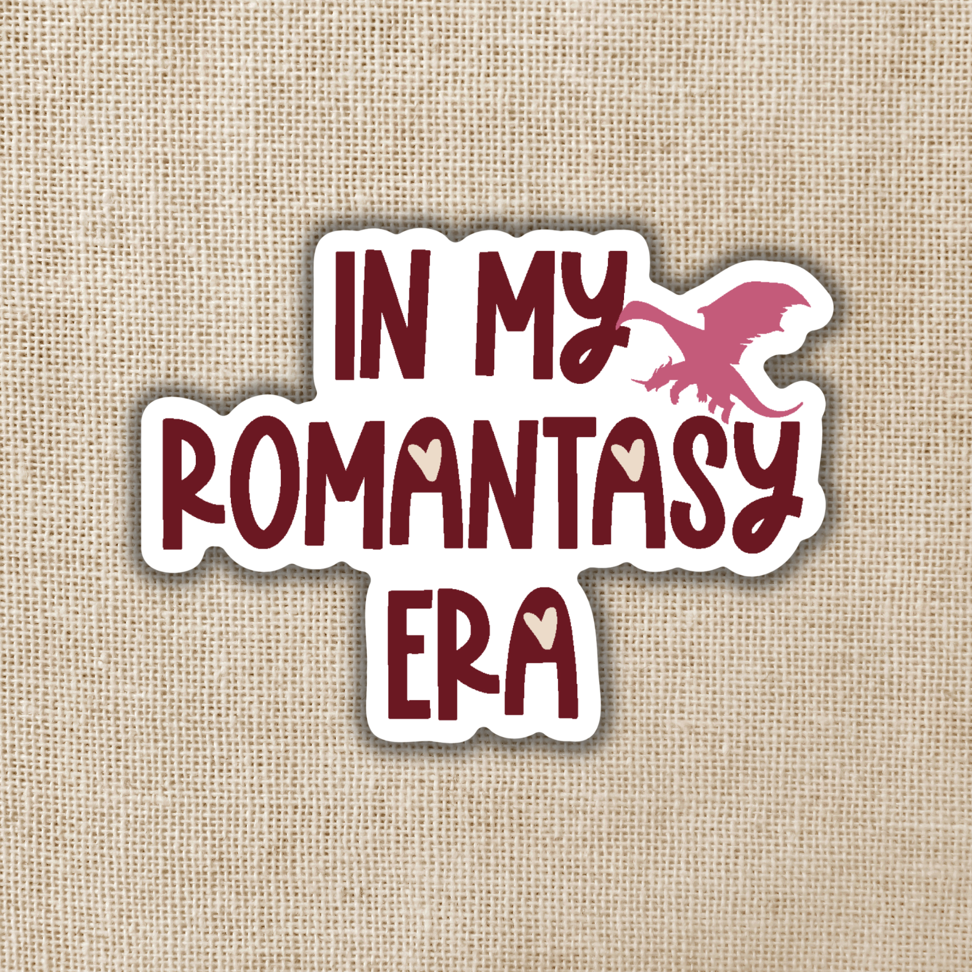 Sticker with &