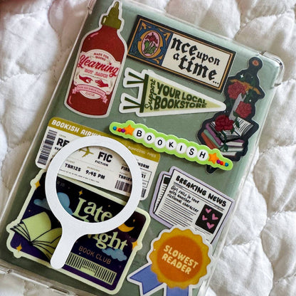 Bookish Friendship Bracelet Sticker | Swiftie Book Lover Sticker