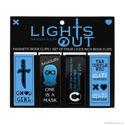 Official Lights Out Magnetic Bookmark Set | Navessa Allen (4-Pack)