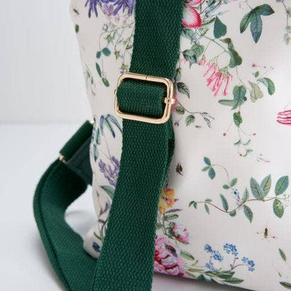 The Blooming Toile Backpack — Fable England Martha Mini