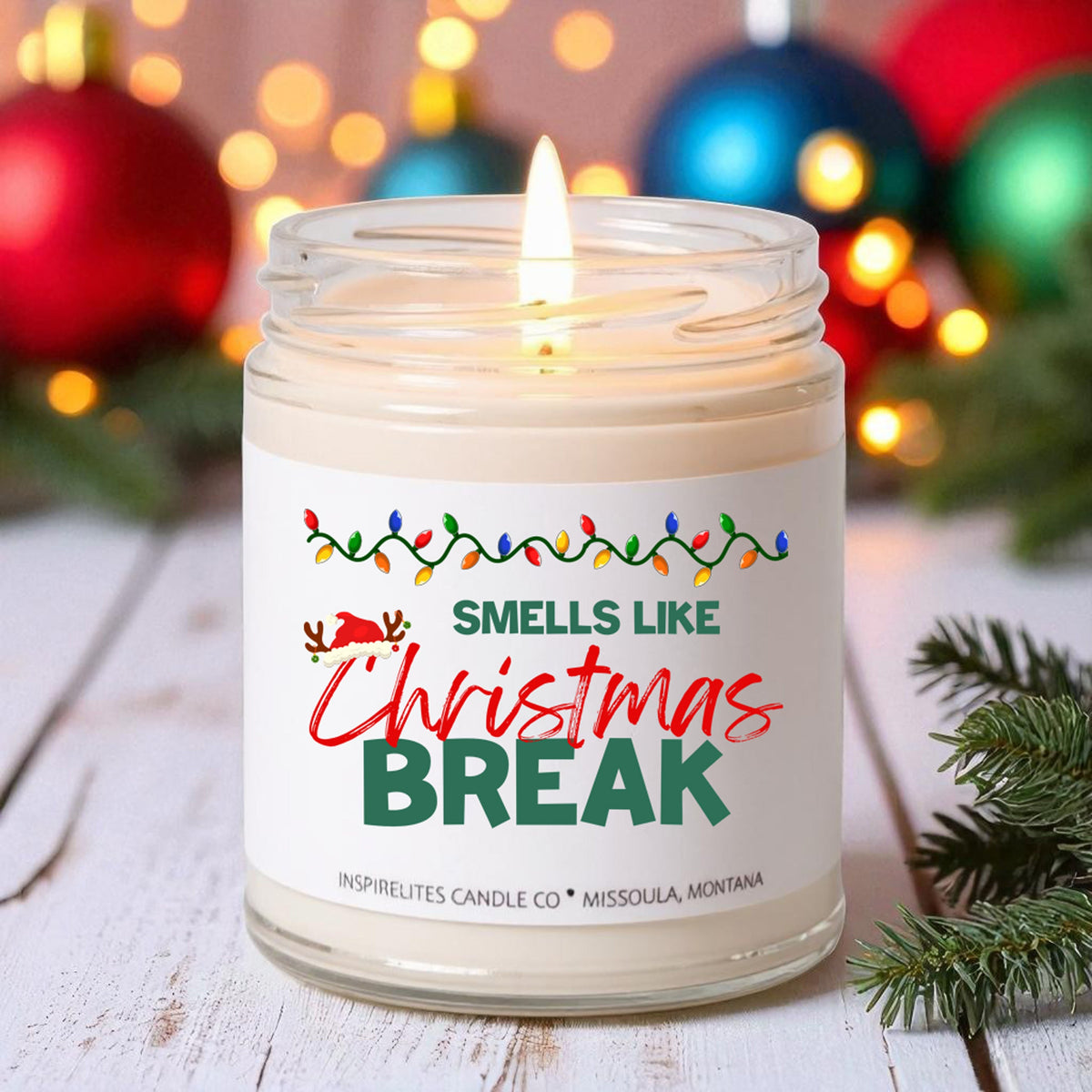 Smells Like Christmas Break, Holiday Teacher Appreciation Gift Box Option