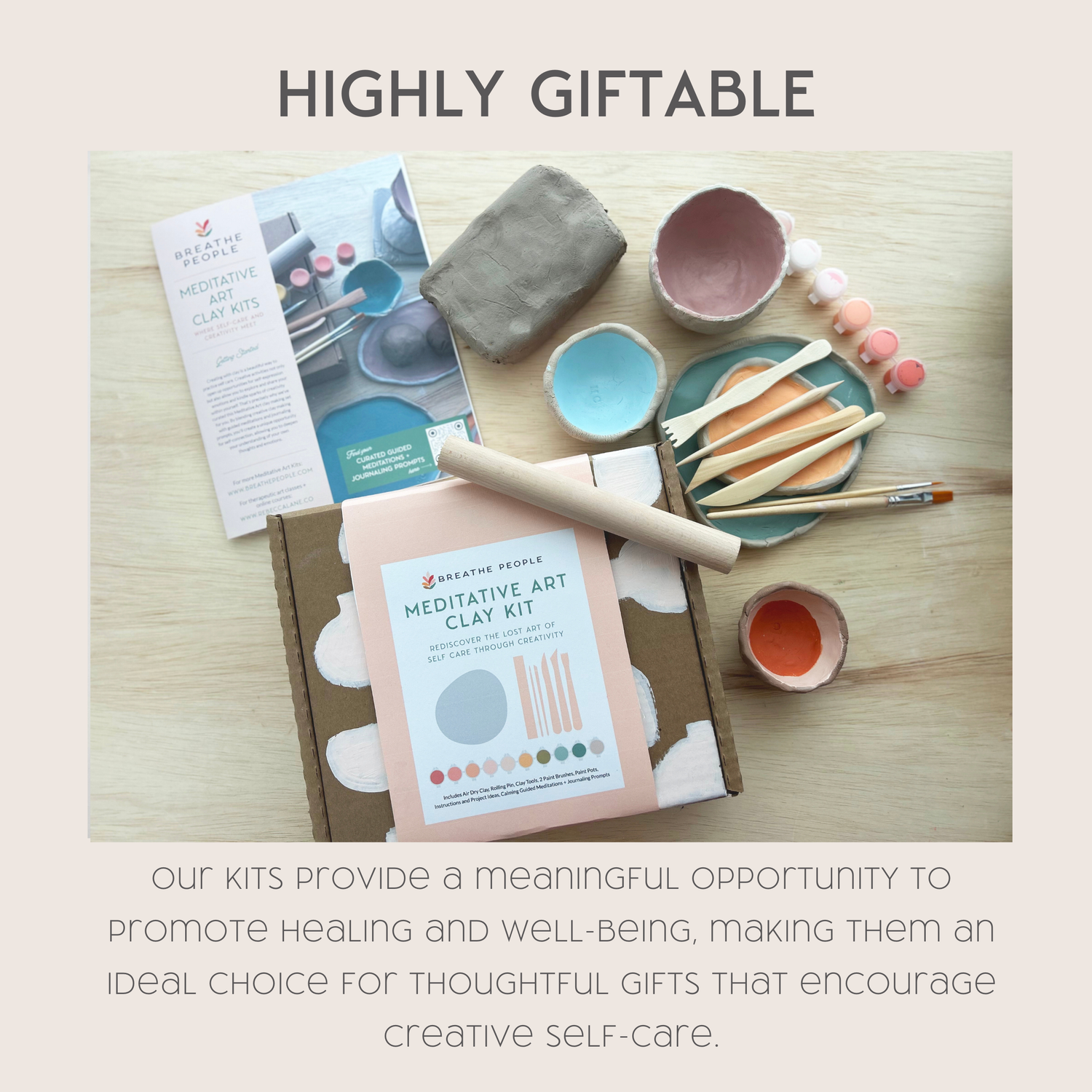 Deluxe Clay Date Activity Kit- Clay Kit for Two