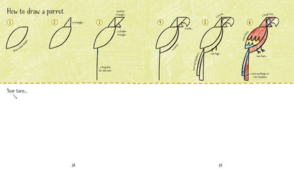 Step-By-Step Drawing Animals : Usborne