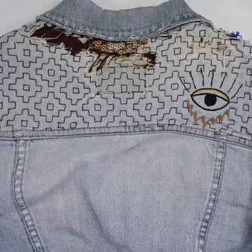 Sashiko Inspired Mending Stick &
