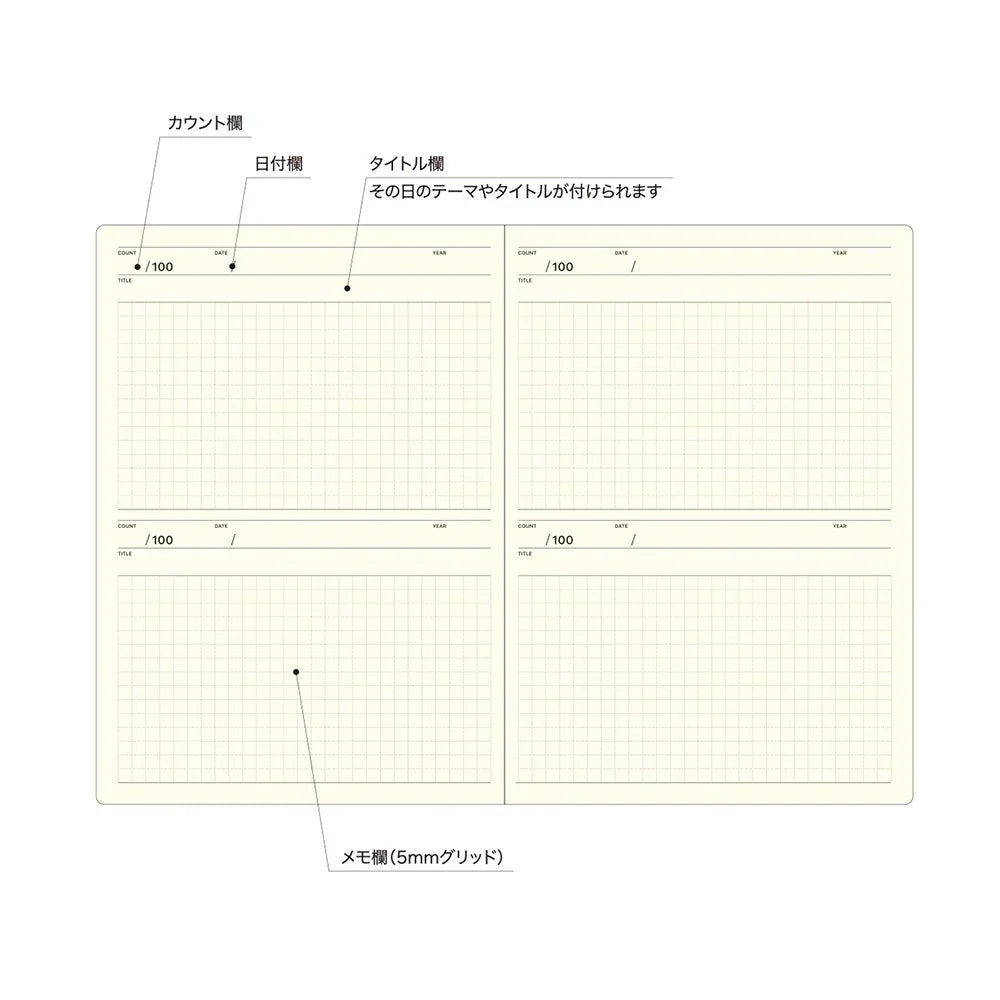 Style Notebook, 100 Days