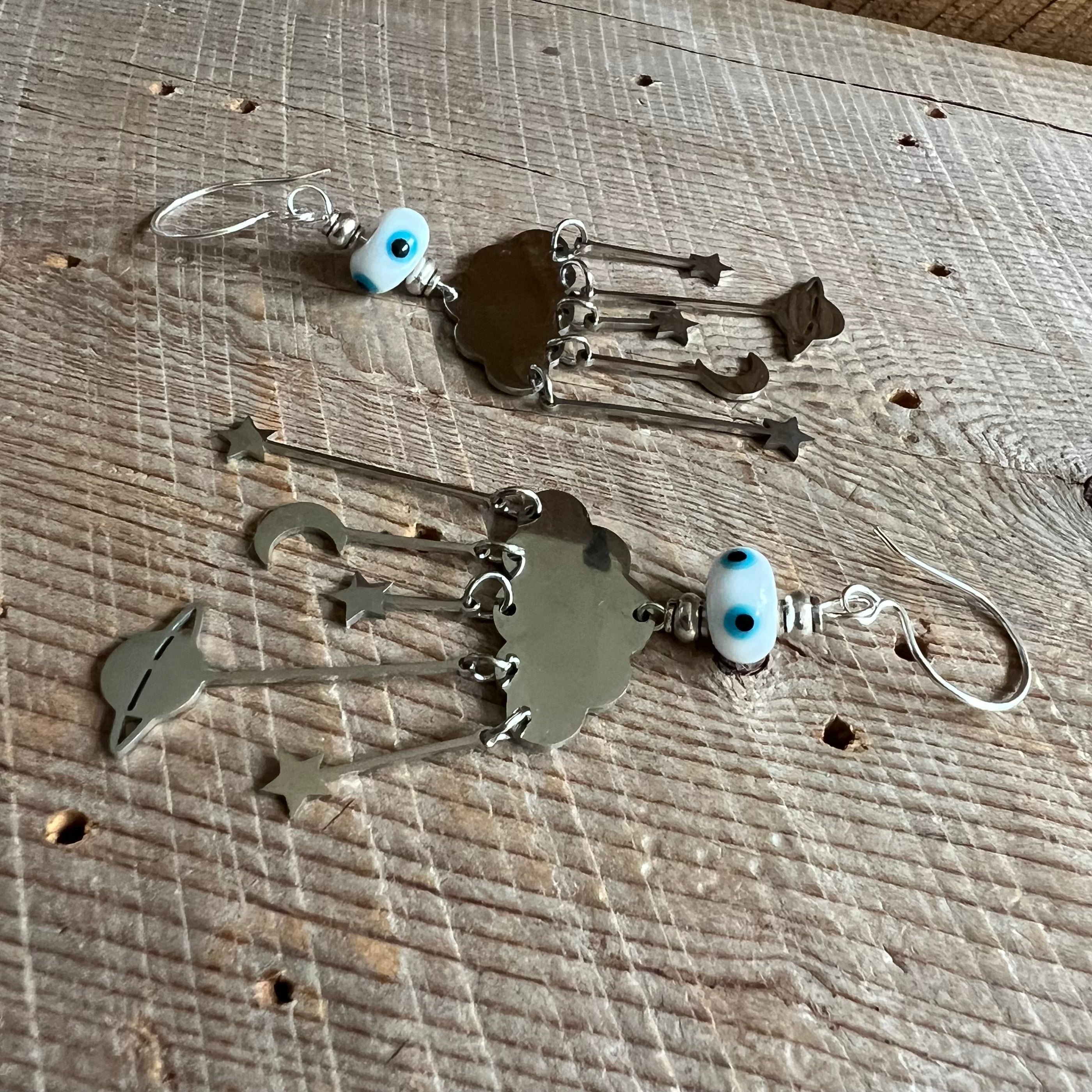 SariBlue® Head in the Clouds Earrings