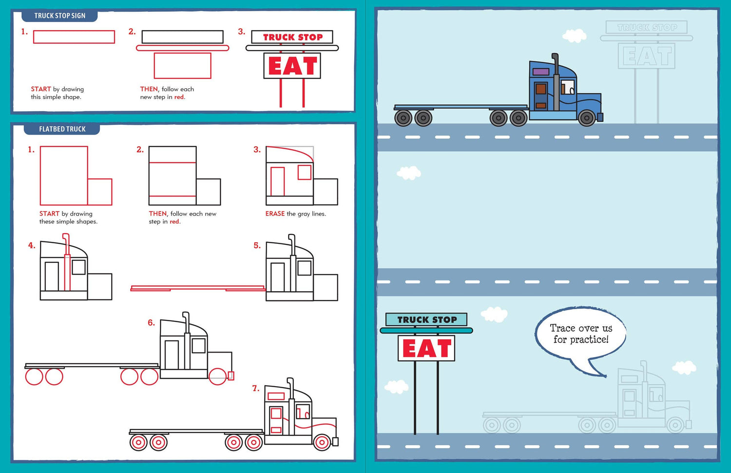 Learn to Draw . . . Cars, Trucks, &amp; Trains!