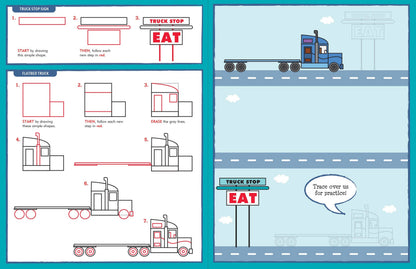 Learn to Draw . . . Cars, Trucks, &amp; Trains!