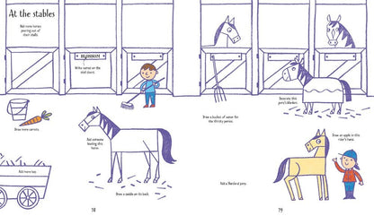 Step-By-Step Drawing Horses And Ponies : Usborne