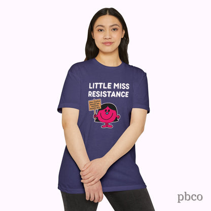 Little Miss Resistance T-Shirt — Feminist Protest Graphic Tee