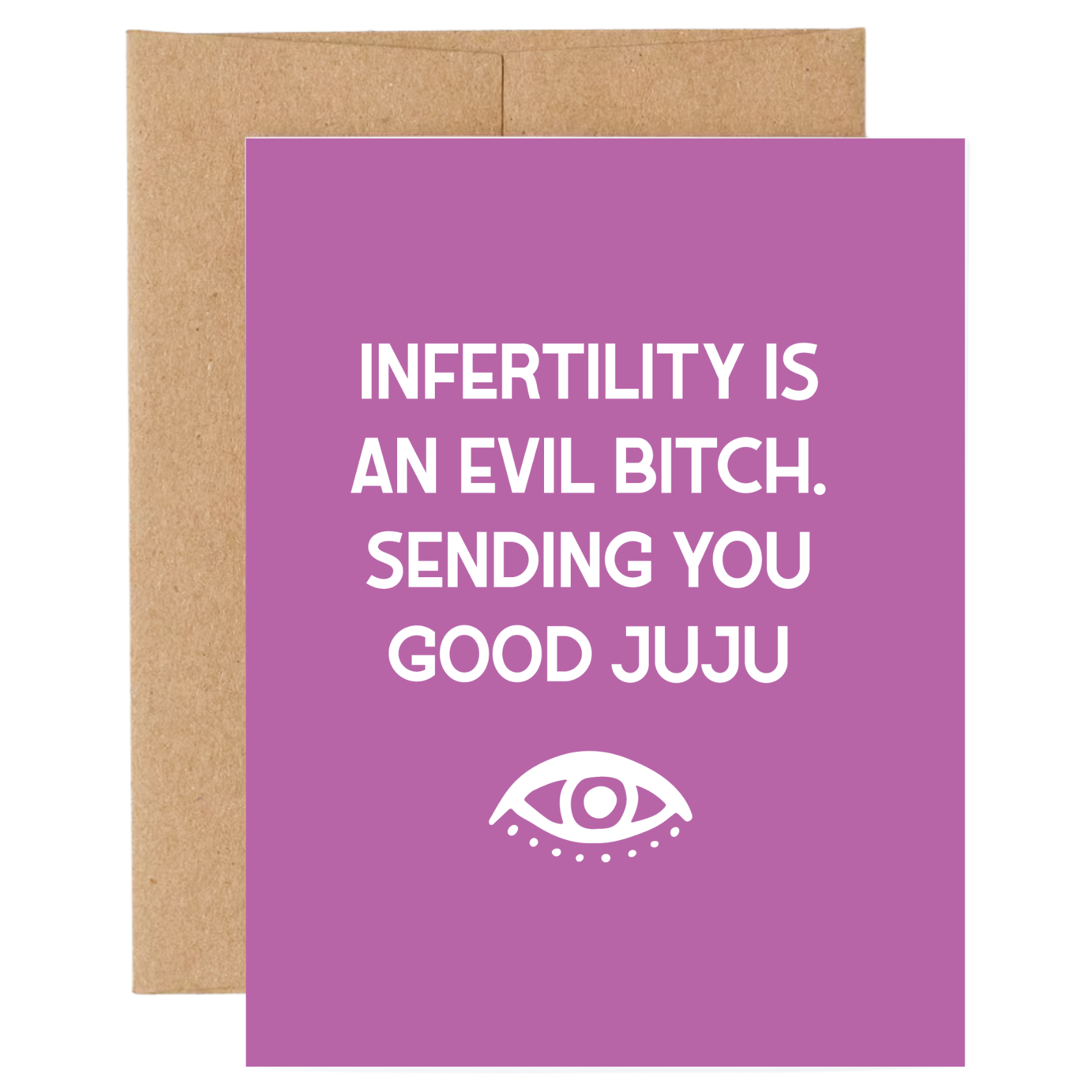 Infertility is a Bitch Card