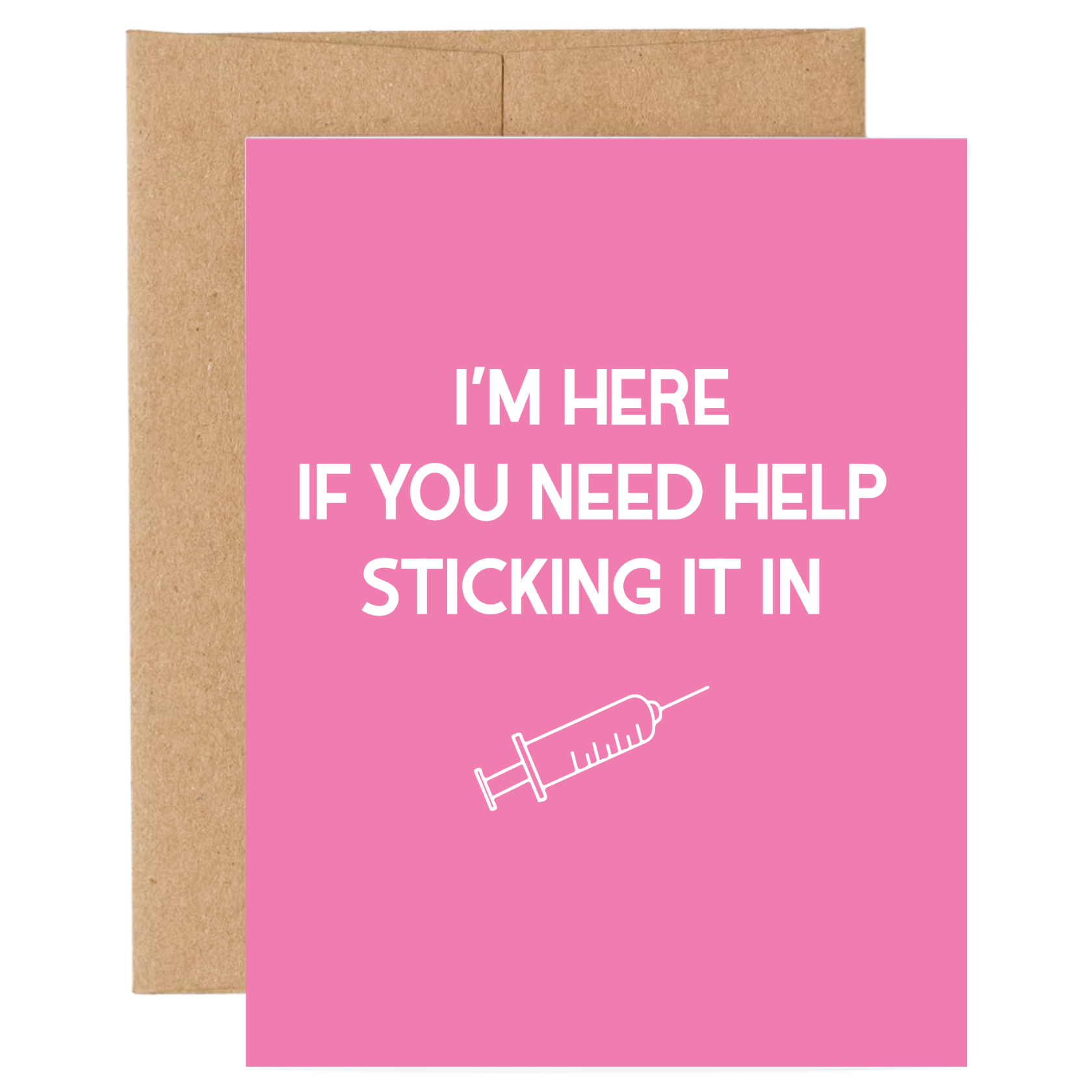 Funny Medication Injection Card