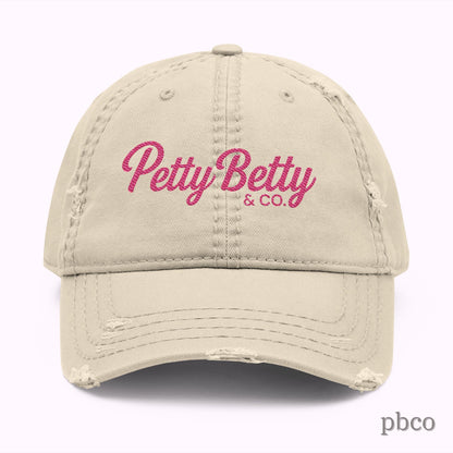 Petty Betty &amp; Co. Distressed Hat