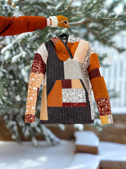 Quilted Hoodie - Paper Pattern