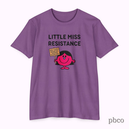 Little Miss Resistance T-Shirt — Feminist Protest Graphic Tee
