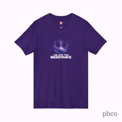 We Are The Resistance V-neck Tee